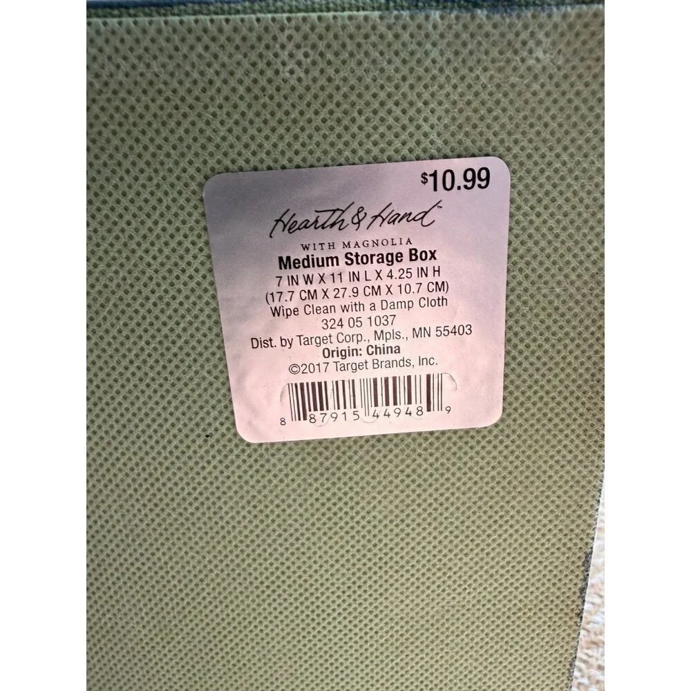 Hearth & Hand fabric covered